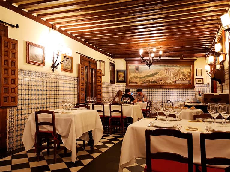 Restaurante Botín, the oldest restaurant in the world, interior