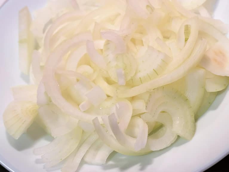Hake with onions. The easiest fish recipe!, step 1