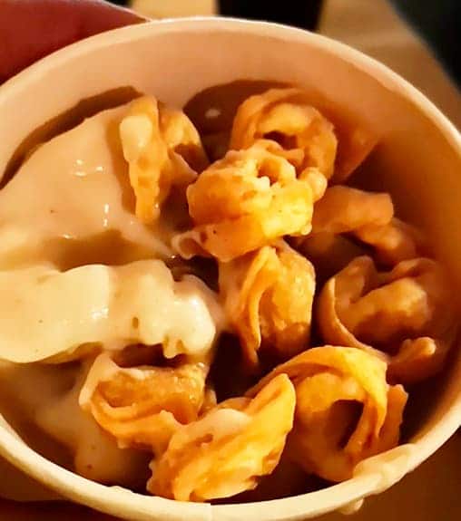 What to eat in Bologna?, fried tortellini