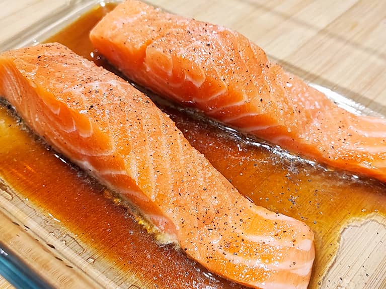 Honey mustard salmon - so easy and delicious!, step 3