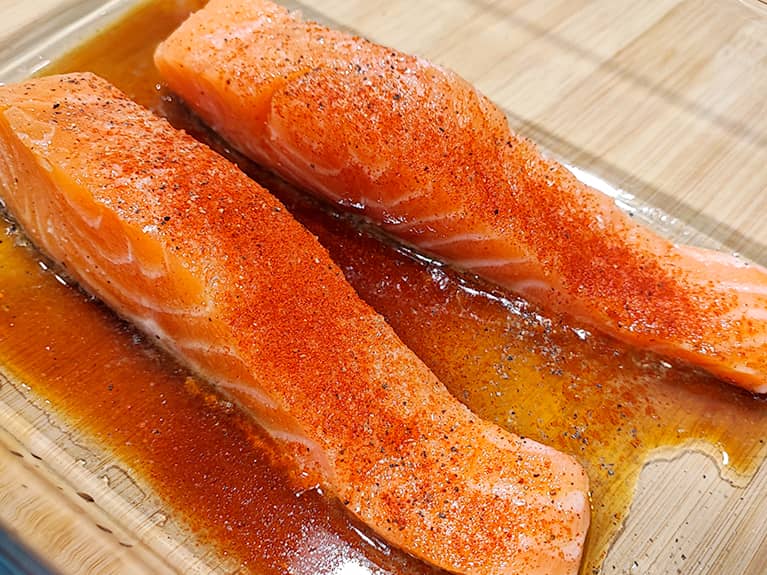 Honey mustard salmon - so easy and delicious!, step 4