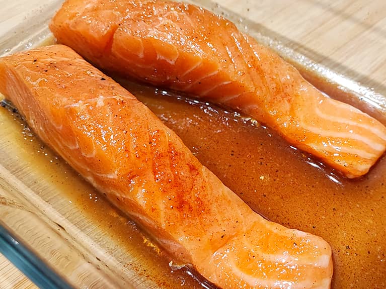 Honey mustard salmon - so easy and delicious!, step 5