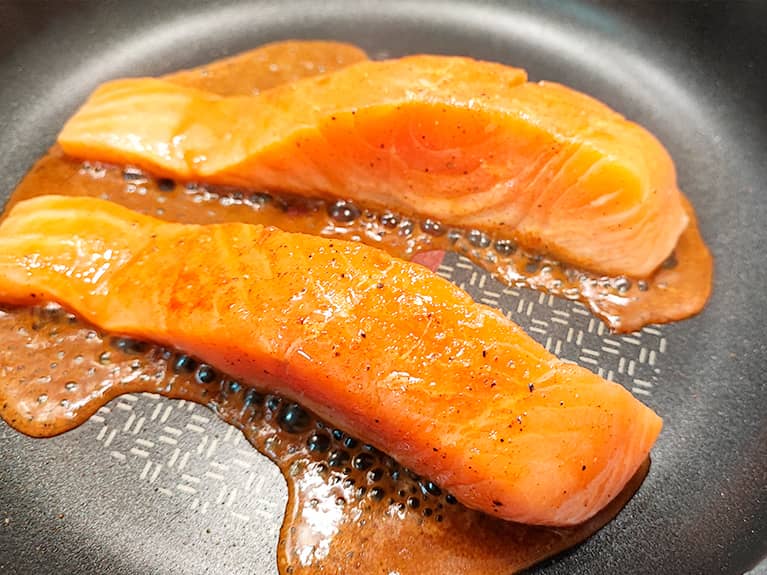 Honey mustard salmon - so easy and delicious!, step 6