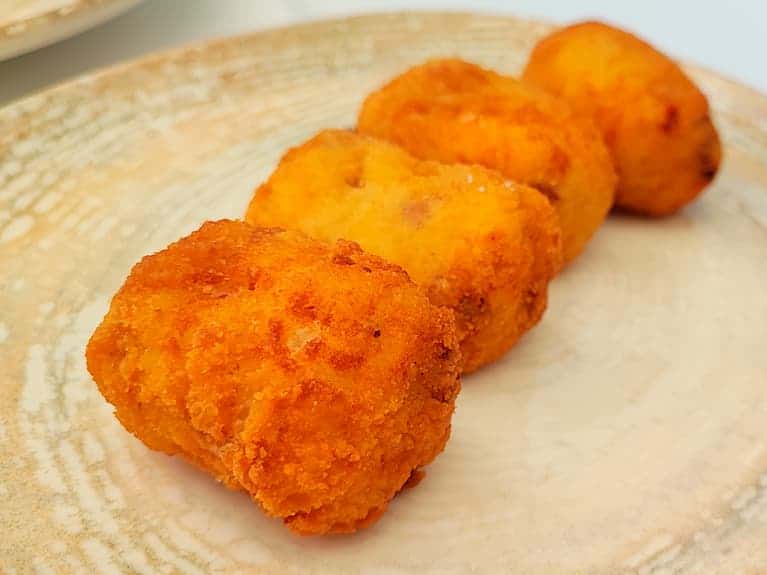 ham croquettes of Arrabal, the best cachopo in madrid 2022