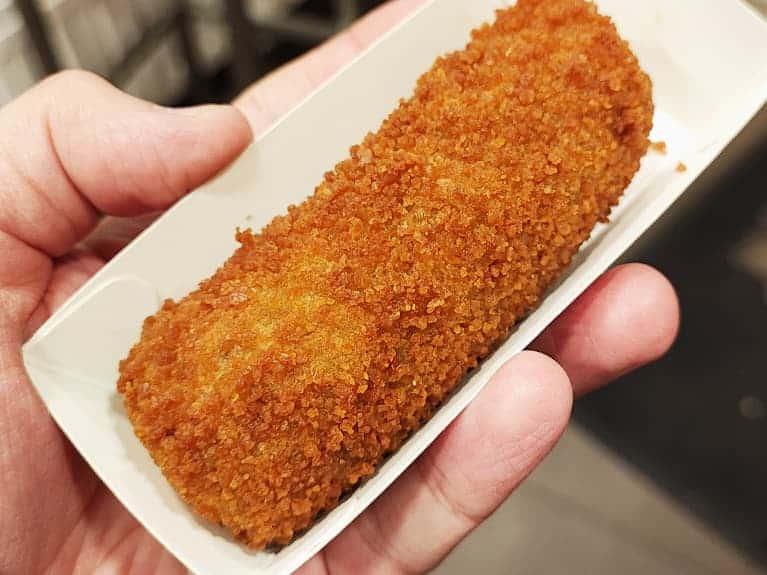 If you are hungry and do not know what to eat in Amsterdam, kroketten is a typical Dutch food