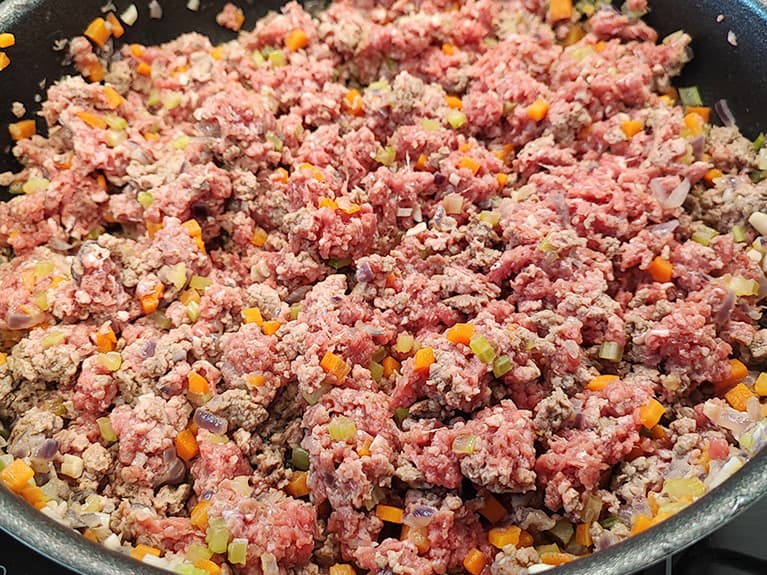 Cottage pie, step 4 of this English recipe