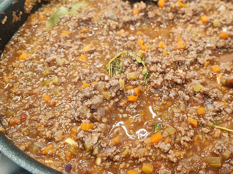 Cottage pie, step 6 of this English recipe