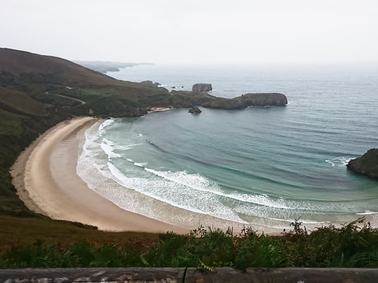 Enjoy the natural surroundings of Torimbia Beach, one of the most impressive places to visit in Asturias